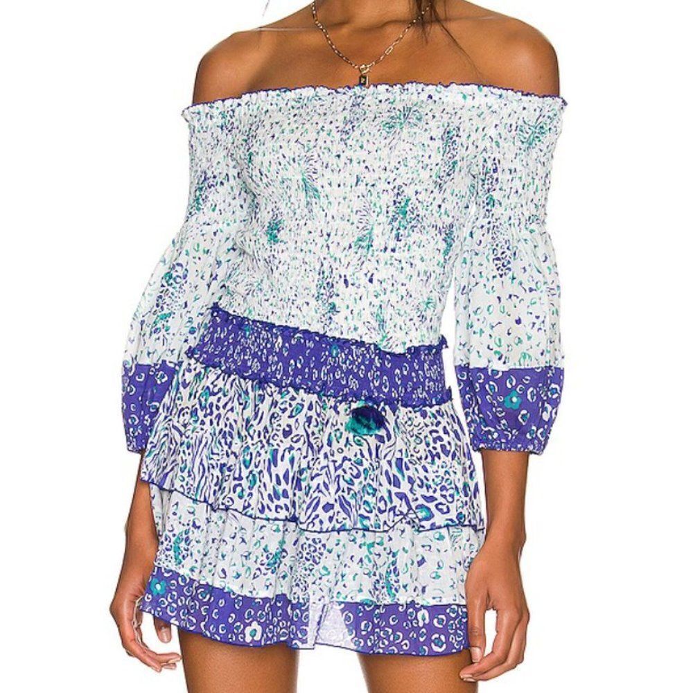 Poupette St Barth Ariel Top in Blue St. Tropez in Size S/M